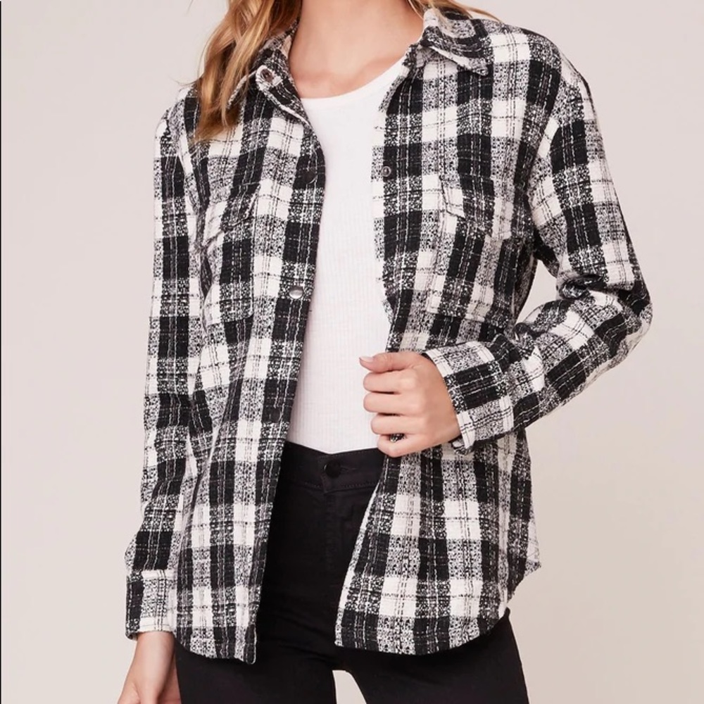 BB Dakota Plaid Shacket
